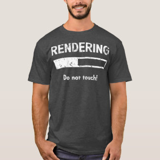 Visuelle SFX-Animation im Video-Editor T-Shirt