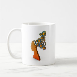 Visuelle Welt Kaffeetasse