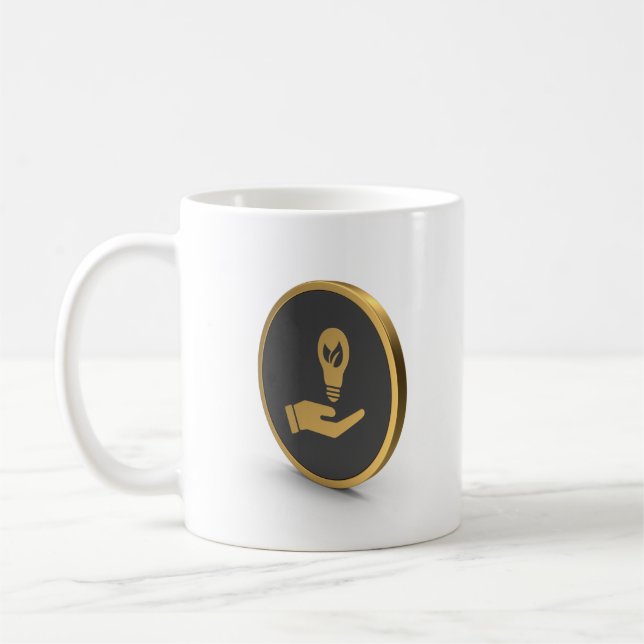 Visuelle Welt Kaffeetasse (Links)