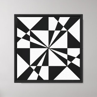 Visueller Hingucker | Moderner gespannter Leinwand