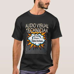 Visueller Techniker Job Hero T-Shirt
