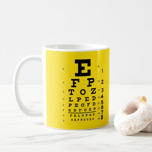 Visuelles Kaffeetasse (Mit Donut)