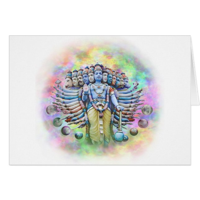 Viswarupa - die universelle Form (Vorderseite (Horizontal))