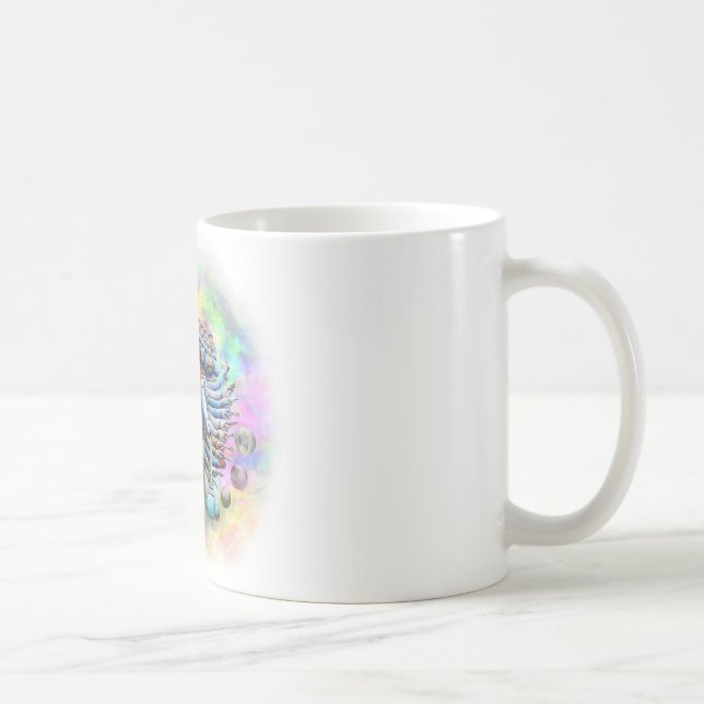 Viswarupa - die universelle Form Tasse (Rechts)