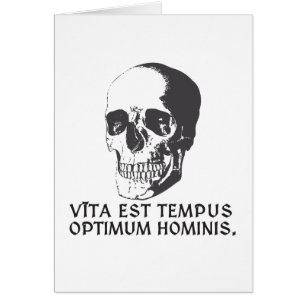 Vīta est TEMPUS-Optimum hominis.