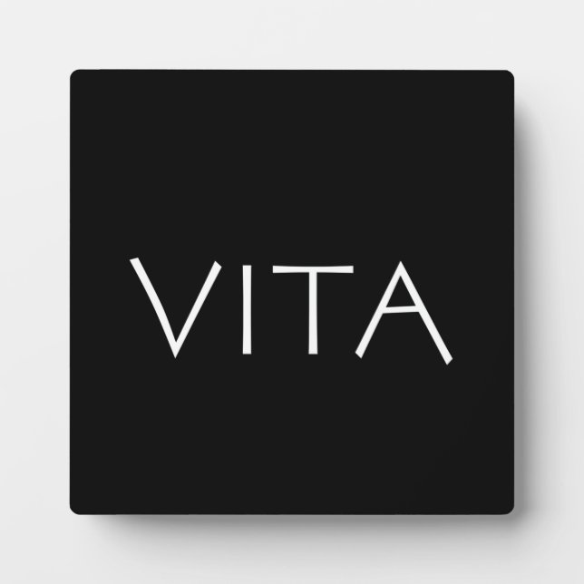 Vita Fotoplatte (Vorderseite)