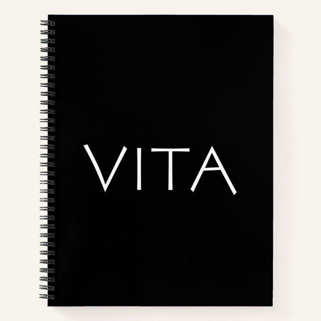 Vita Notizbuch (Vorderseite)