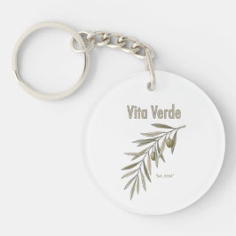 Vita Verde Collection Weiß Schlüsselanhänger