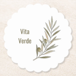 Vita Verde Collection Weiß Untersetzer