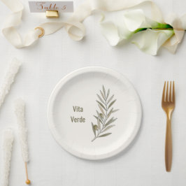Vita Verde Kollektion Pappteller