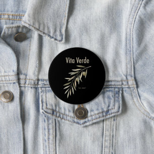 Vita Verde Kollektion Schwarz Button