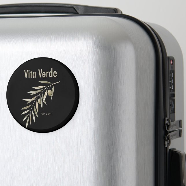 Vita Verde Kollektion Schwarz Magnet (In Situ (Gepäck))
