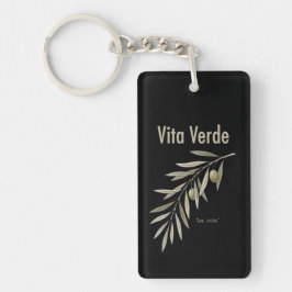 Vita Verde Kollektion Schwarz Schlüsselanhänger