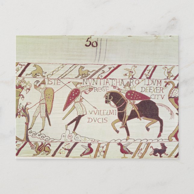 Vital informiert King Harold Postkarte (Vorderseite)