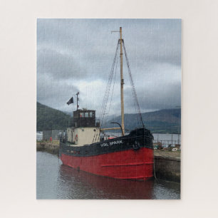 Vital Spark, Puffer Boat, Inveraray, Schottland Puzzle
