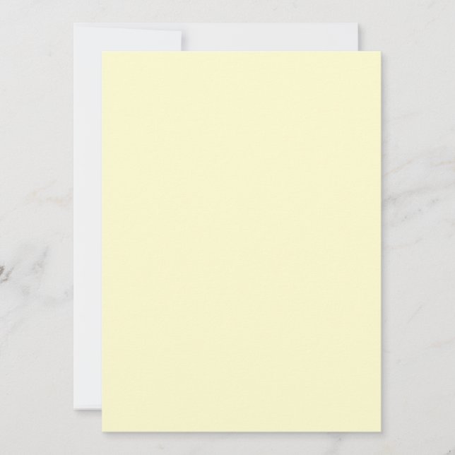 Vitale Cream Flat Card für Notizen oder Grüße Karte (Vorderseite)