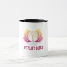 "Vitality Bliss Health & Wellness Logo Tasse