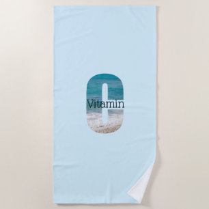 Vitamin C Beach Scene Strandtuch