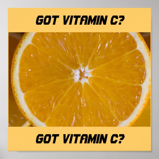 Vitamin C got? Poster (Vorne)