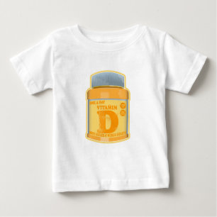 Vitamin D Kapseln Gesundheit und Wohlbefinden Baby T-shirt