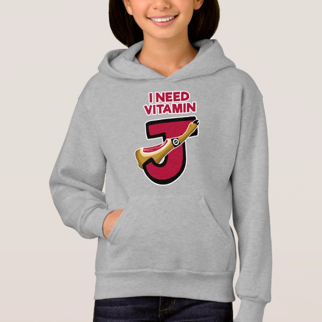 Vitamin J Hoodie (Vorderseite)