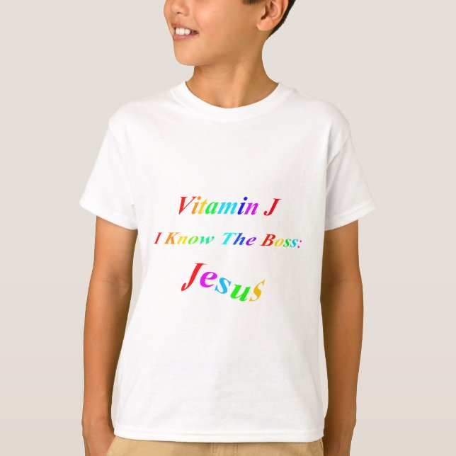 Vitamin J T-Shirt (Vorderseite)