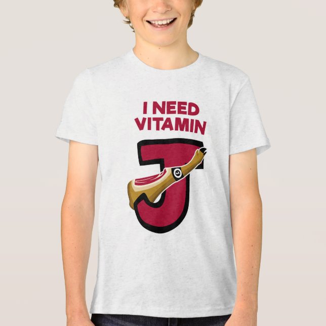 Vitamin J Tri-Blend Shirt (Vorderseite)