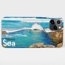 Vitamin Meer, türkisfarbene Wellen mit Splint