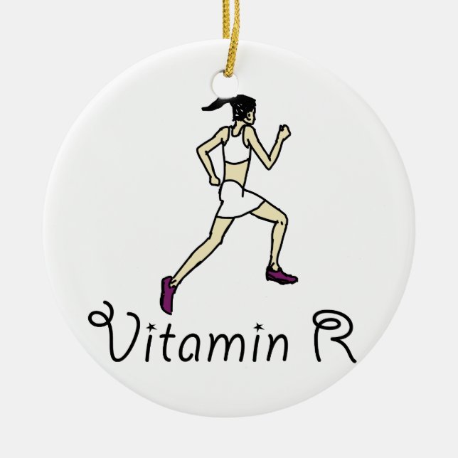 Vitamin R Keramik Ornament (Vorne)