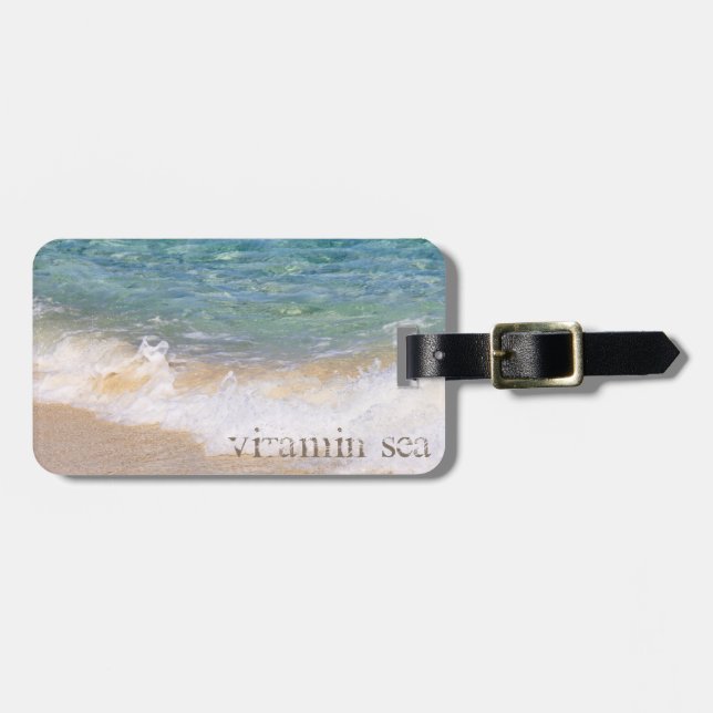 Vitamin 'Sea Gepäckanhänger (Vorderseite horizontal)