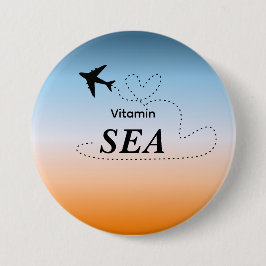 Vitamin Sea Orange Sommerfarbe Button