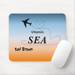 Vitamin Sea Orange Sommerfarbe Mousepad