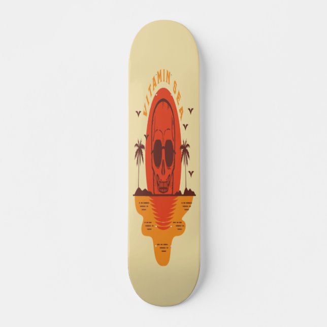 Vitamin Sea Skateboard (Vorne)
