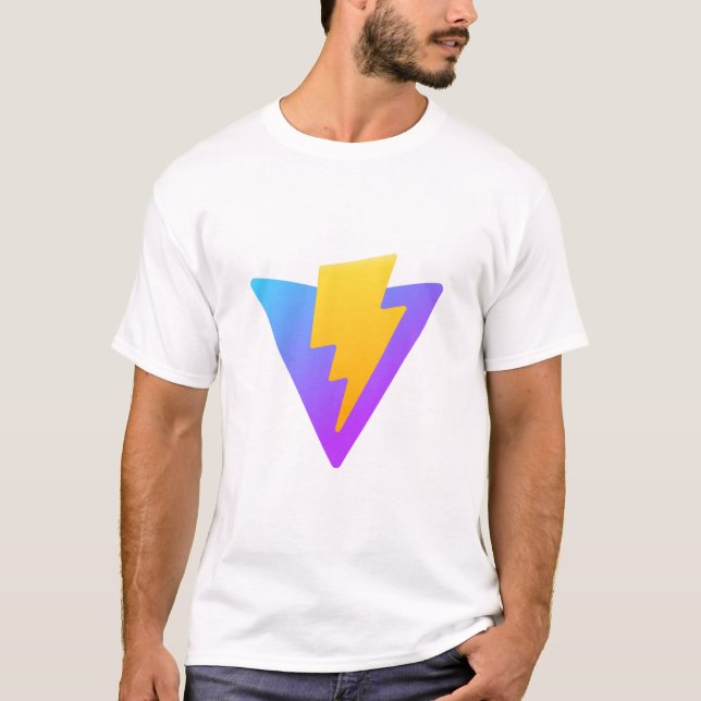 Vite Developer - Next Generation Frontend Tooling T-Shirt (Vorderseite)
