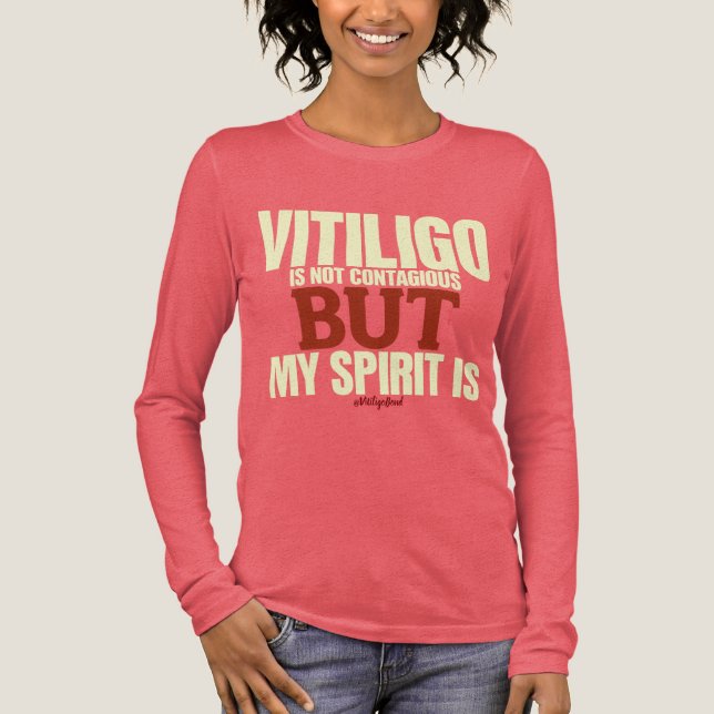 Vitiligo Awareness Tshirt (Vorderseite)