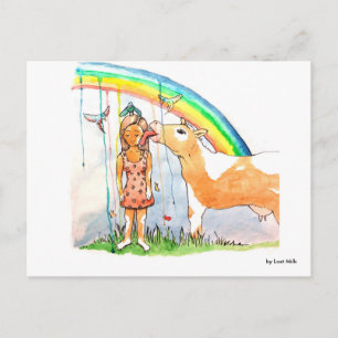 Vitiligo - lass den Kopf nicht hängen! Postkarte