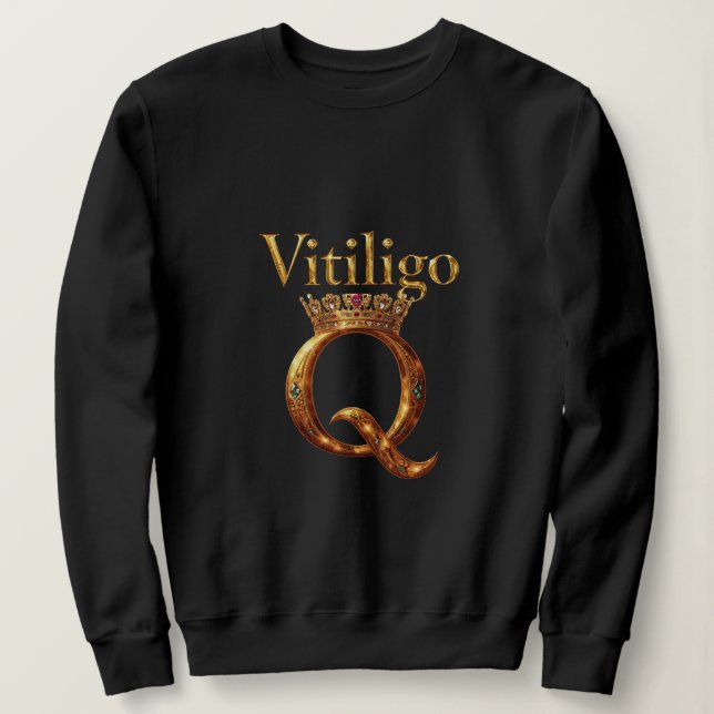 Vitiligo Royalty Sweatshirt (Design vorne)