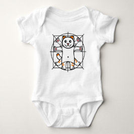 Vitruvian Cat Baby Strampler