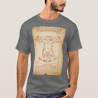 Vitruvian Cat T-Shirt