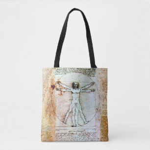 VITRUVIAN MAN Antiquitätenmuseum Tote Tasche