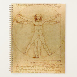 Vitruvian Man by Leonardo da Vinci Planer