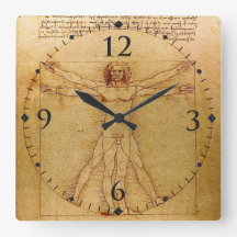 Vitruvian Man By Leonardo Da Vinci
