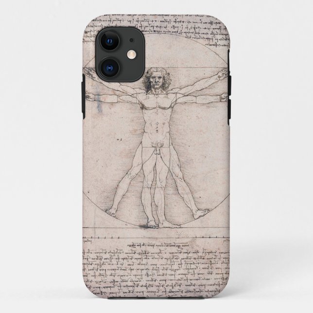 Vitruvian Man, Leonardo da Vinci Case-Mate iPhone Hülle (Rückseite)