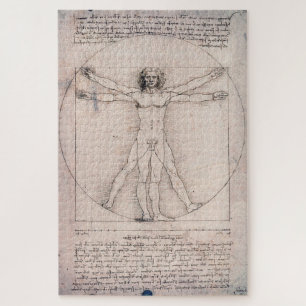 Vitruvian Man, Leonardo da Vinci Puzzle