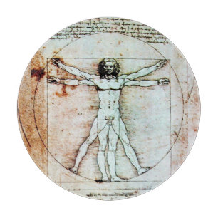 VITRUVIAN MAN Leonardo da Vinci Schneidebrett