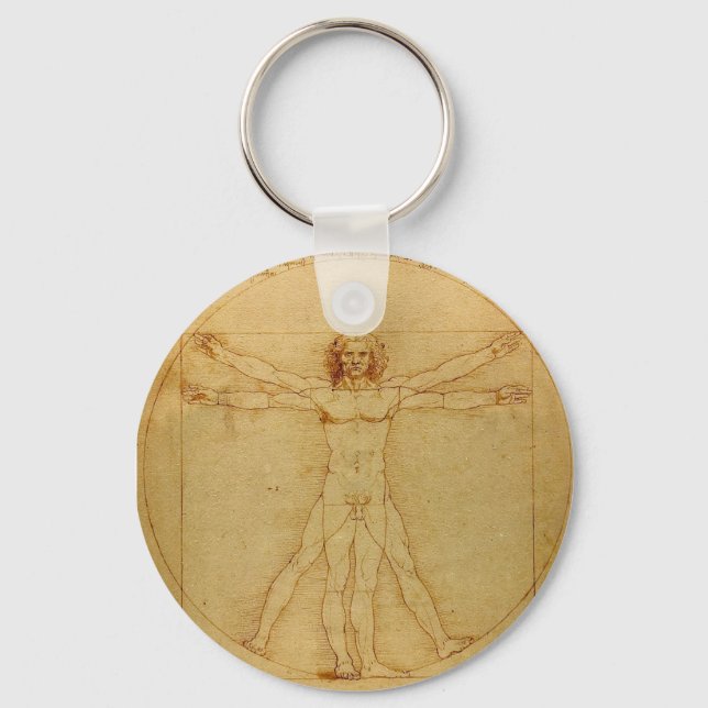 Vitruvian Man Schlüsselanhänger (Vorderseite)