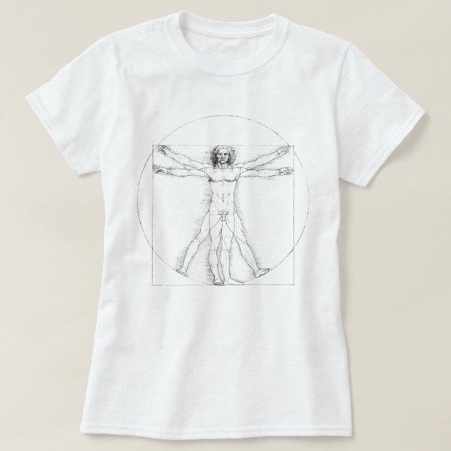 Vitruvian Man T - Shirt (Design vorne)