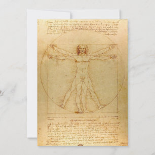 Vitruvian Man von Leonardo Da Vinci