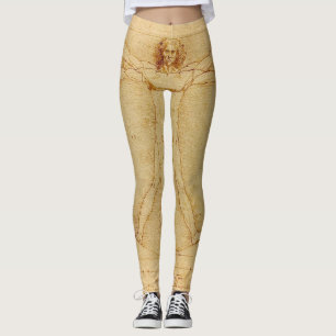Vitruvian Man von Leonardo Da Vinci Leggings