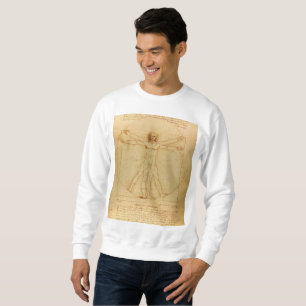 Vitruvian Man von Leonardo Da Vinci Sweatshirt